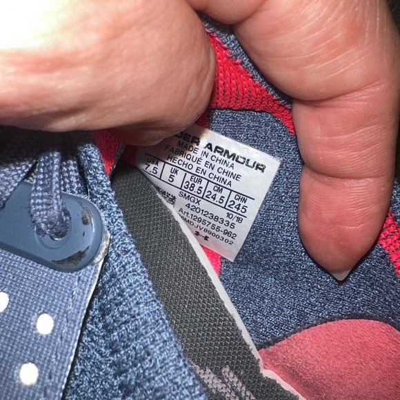 Under Armour Speedform Slingwrap 'Apollo Grey' Running Shoes size 7.5 - Picture 5 of 7